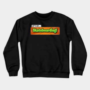 Plants & Zombies - Skateboard Sticker Spoof Crewneck Sweatshirt